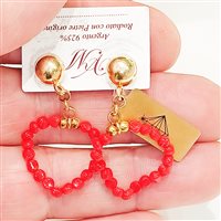 Orecchini Vidali Gioielli Donna in Argento Corallo ORAR-59-34 - ORAR-59-34